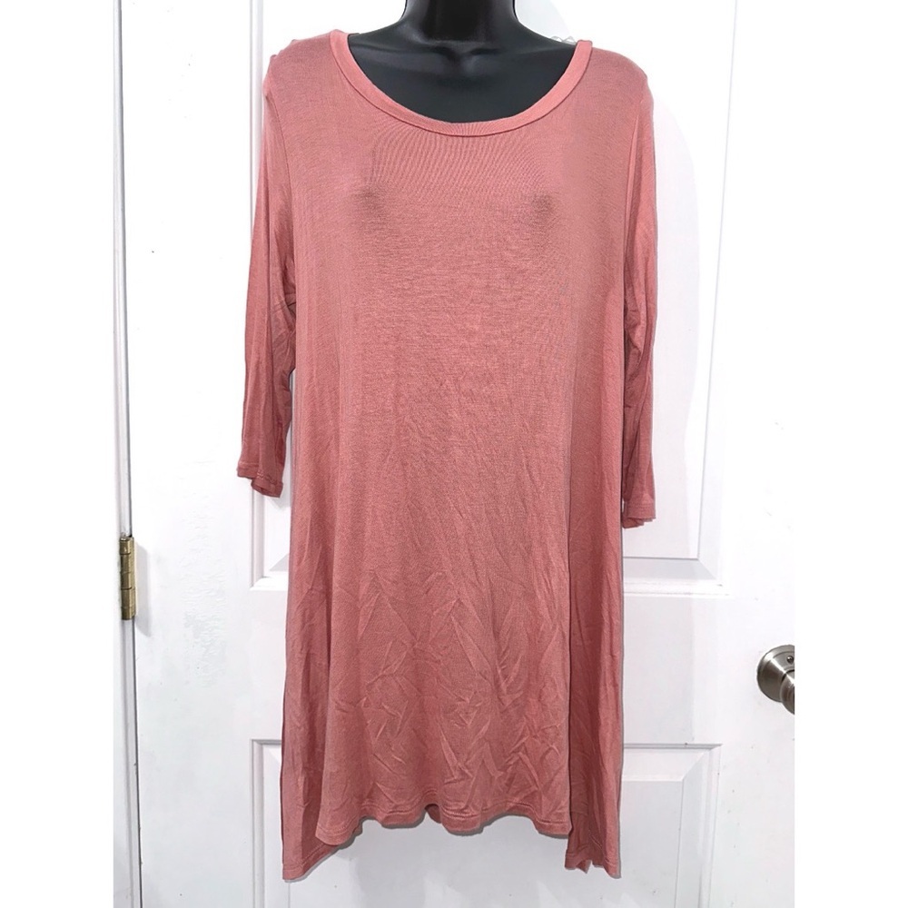Love In Boutique Pink 3/4 sleeve dress